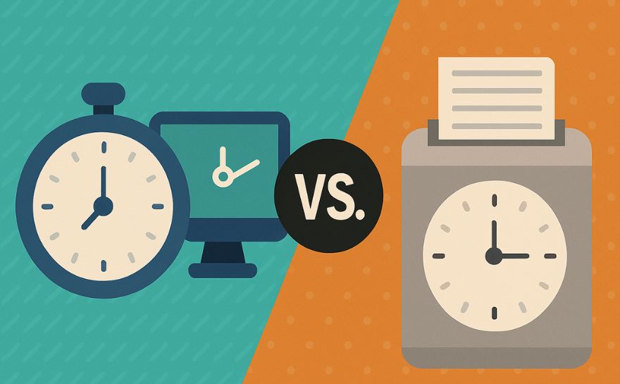 Time Tracking Software vs. Traditional Punch Cards: Which Is Better for Employee Efficiency?