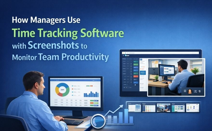 How Managers Use Time Tracking Software with Screenshots to Monitor Team Productivity
