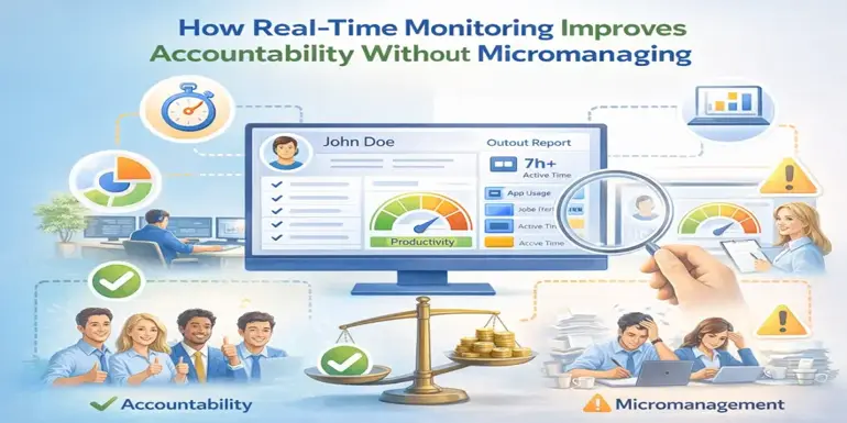 How Real-Time Monitoring Improves Accountability Without Micromanaging