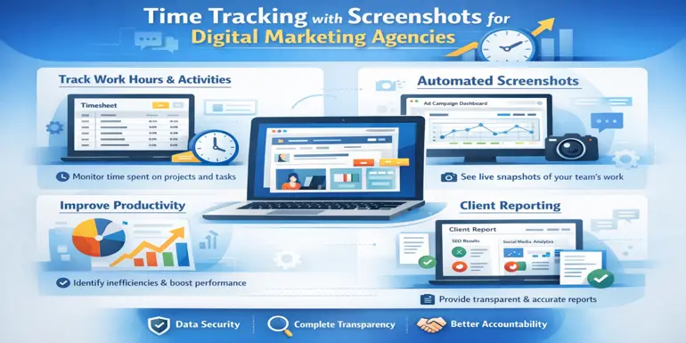 Time Tracking with Screenshots for Digital Marketing Agencies