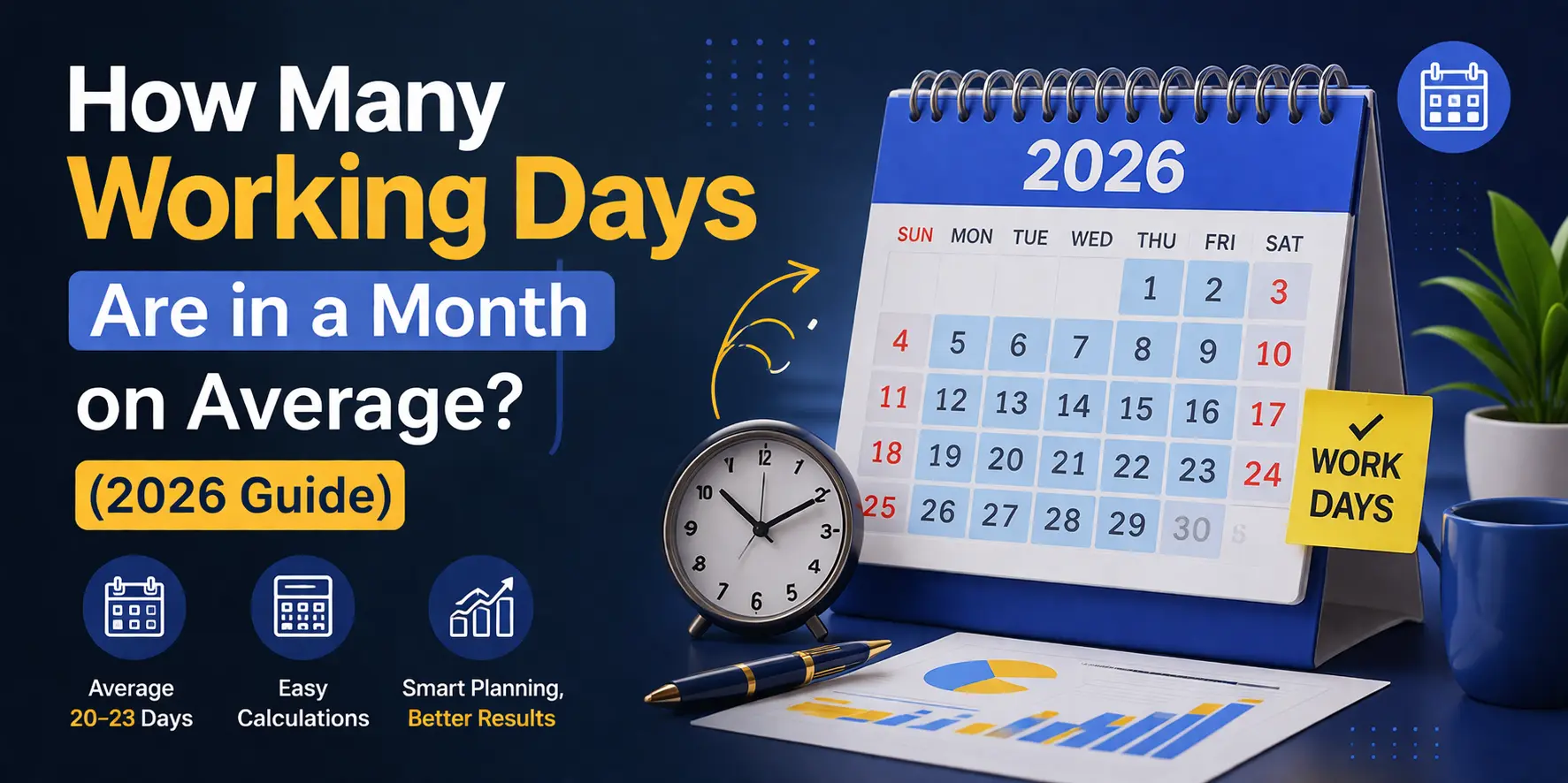 How Many Working Days Are in a Month? 