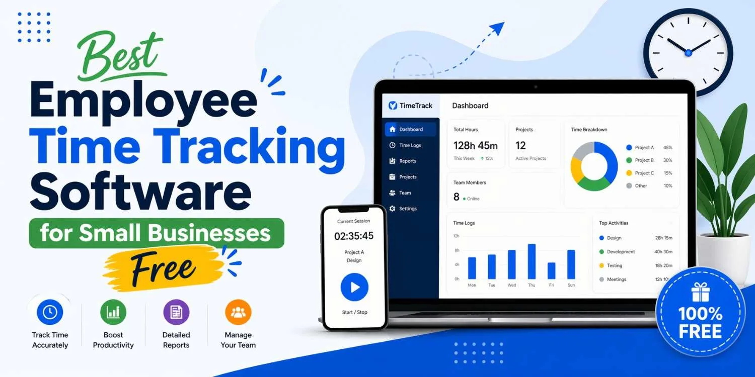 Best Employee Time Tracking Software for Small Businesses Free