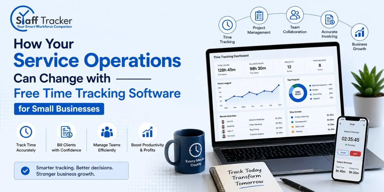 How Free Time Tracking Tools Help Service-Based Small Businesses Work Smarter 
