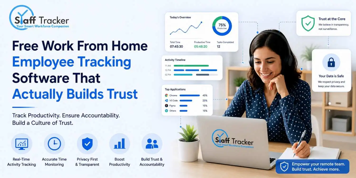 Free Work From Home Employee Tracking Software That Actually Builds Trust 