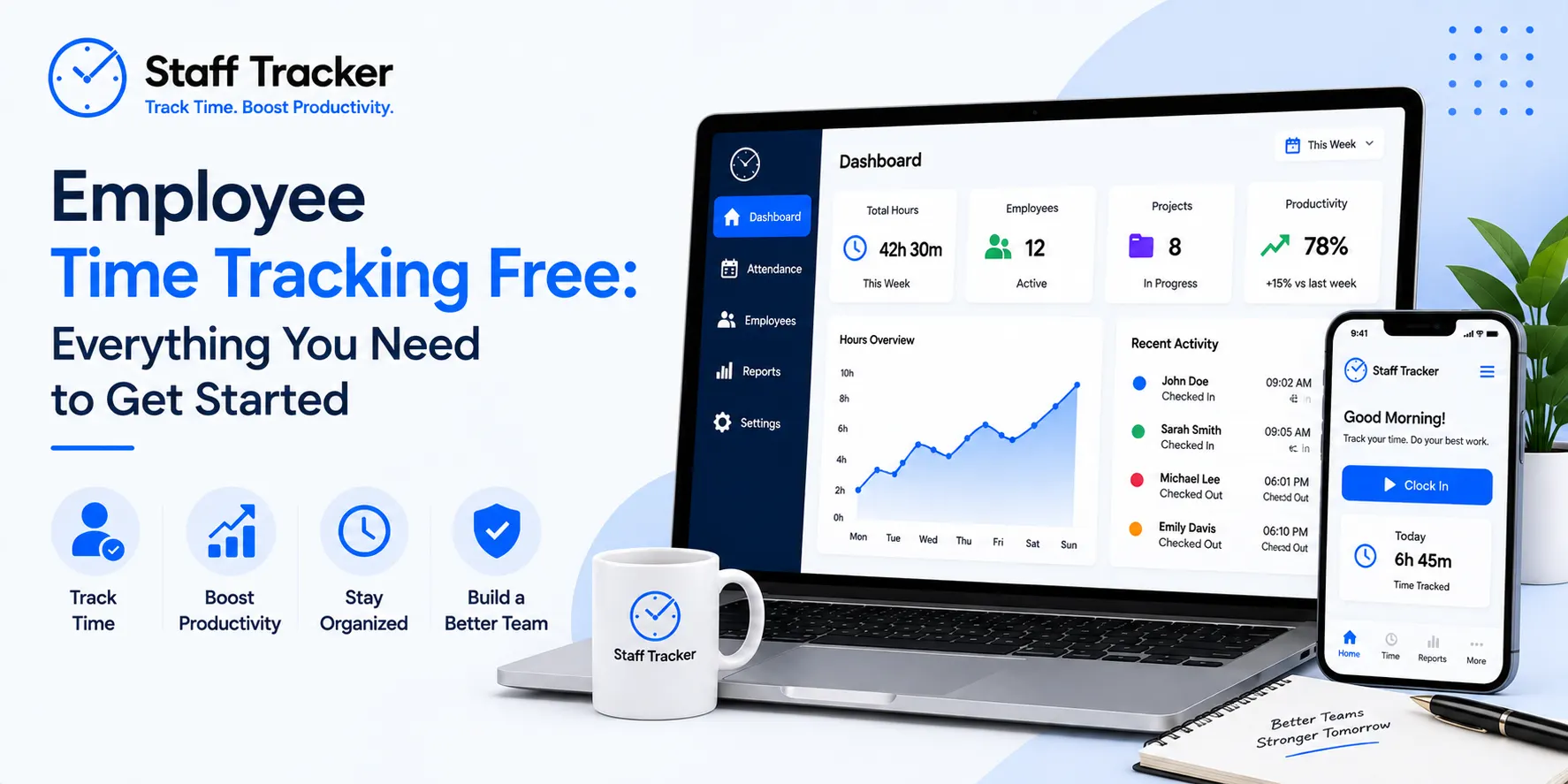 Employee Time Tracking Free: Everything You Need to Get Started