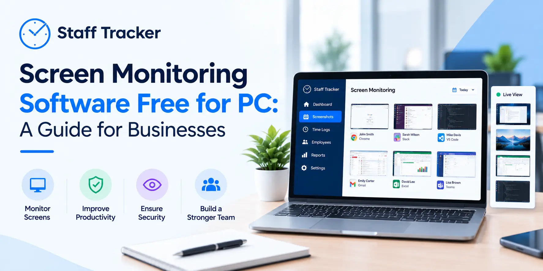 Screen Monitoring Software Free for PC: A Guide for Businesses 