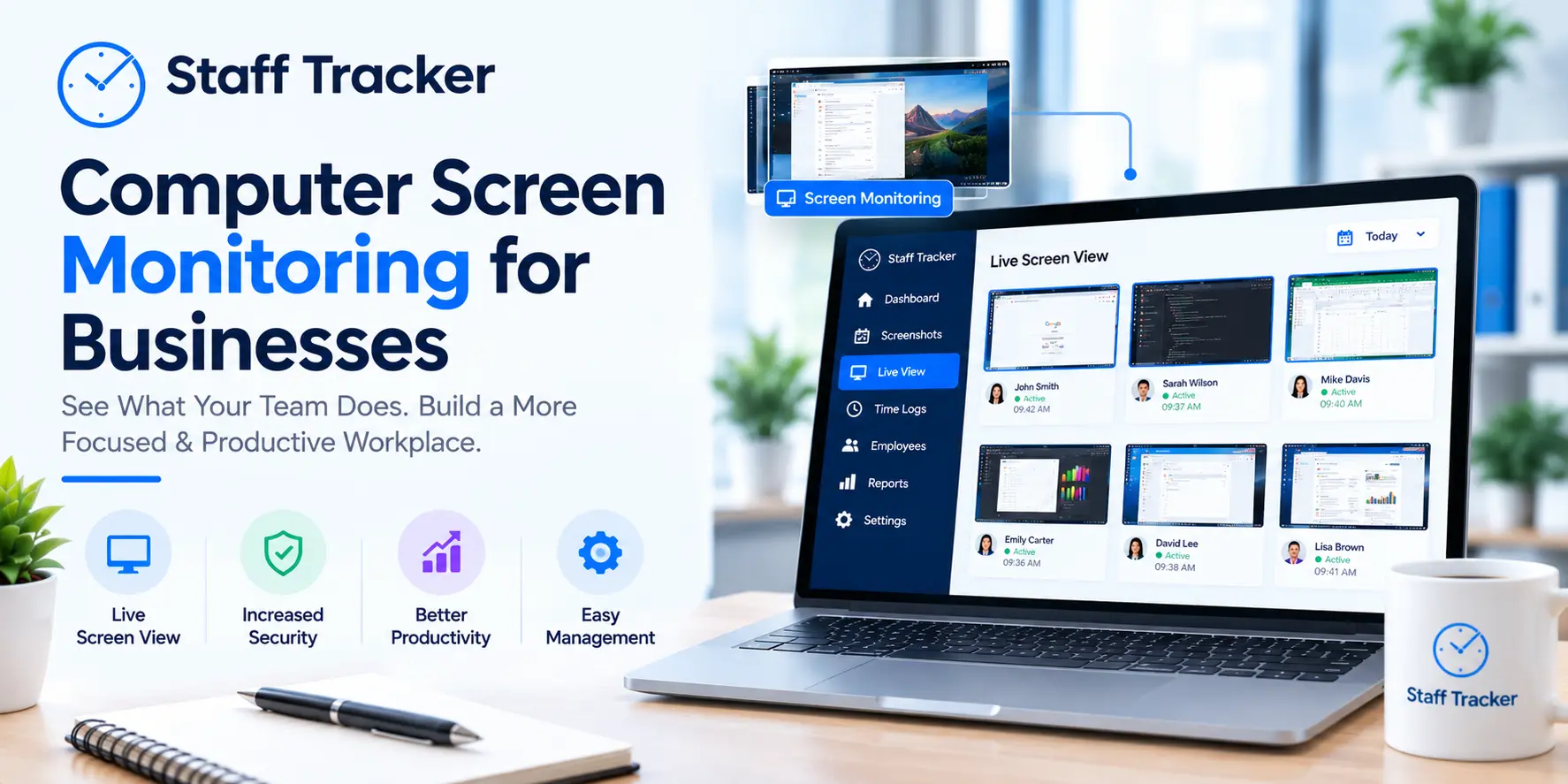 Computer Screen Monitoring Software for Businesses
