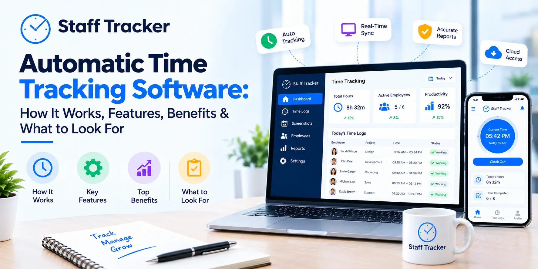 Automatic Time Tracking Software: How It Works, Features, Benefits & What to Look For