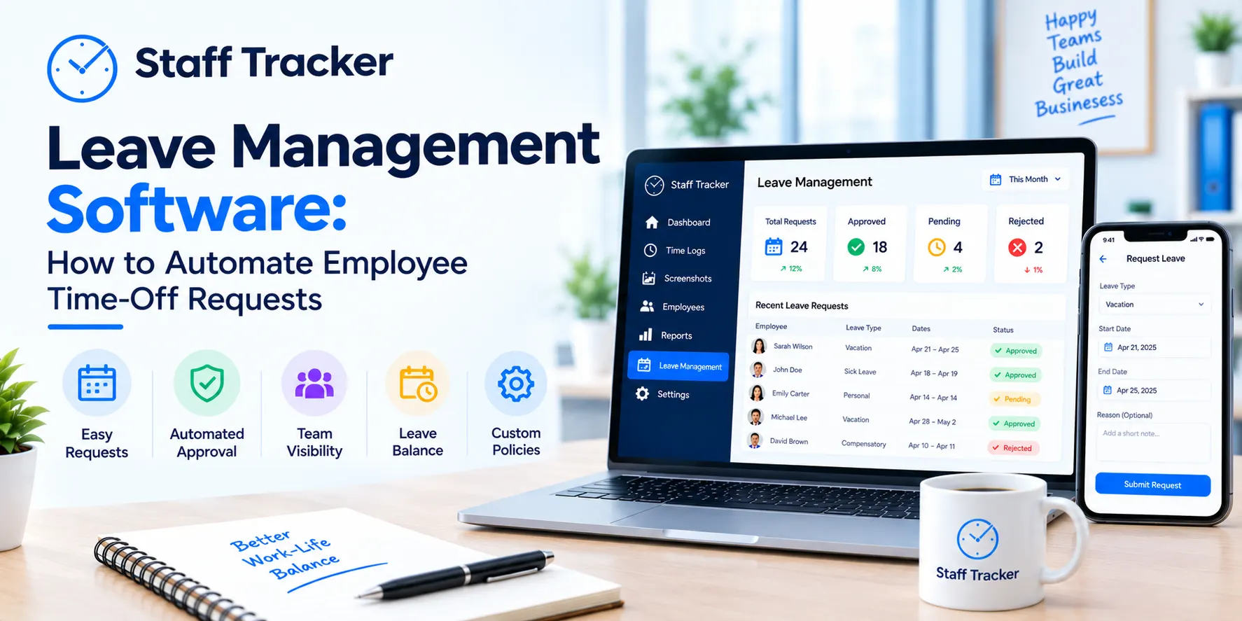 Leave Management Software: How to Automate Employee Time-Off Requests